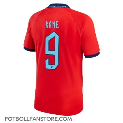 England Harry Kane #9 Borta matchtröja VM 2022 Kortärmad Billigt